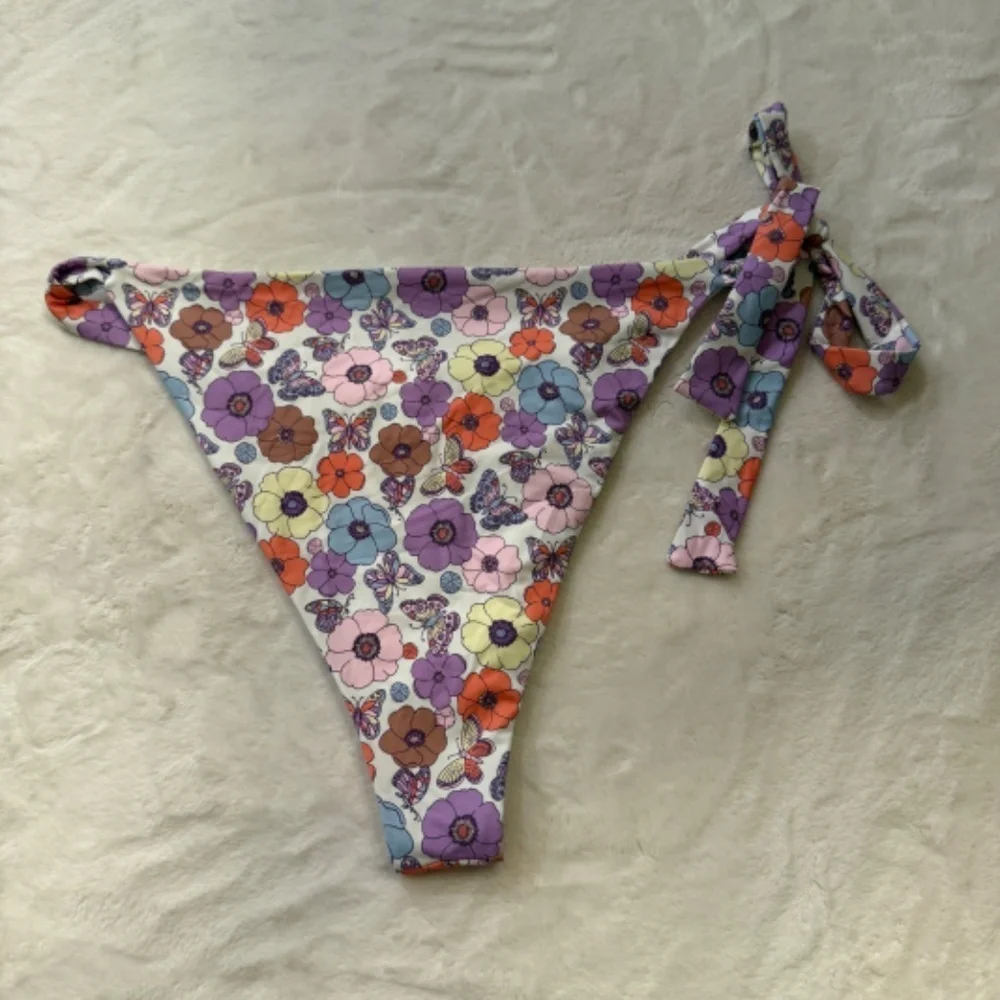 New! Frankies Bikinis Cielo Cheeky Bikini Bottom 31043